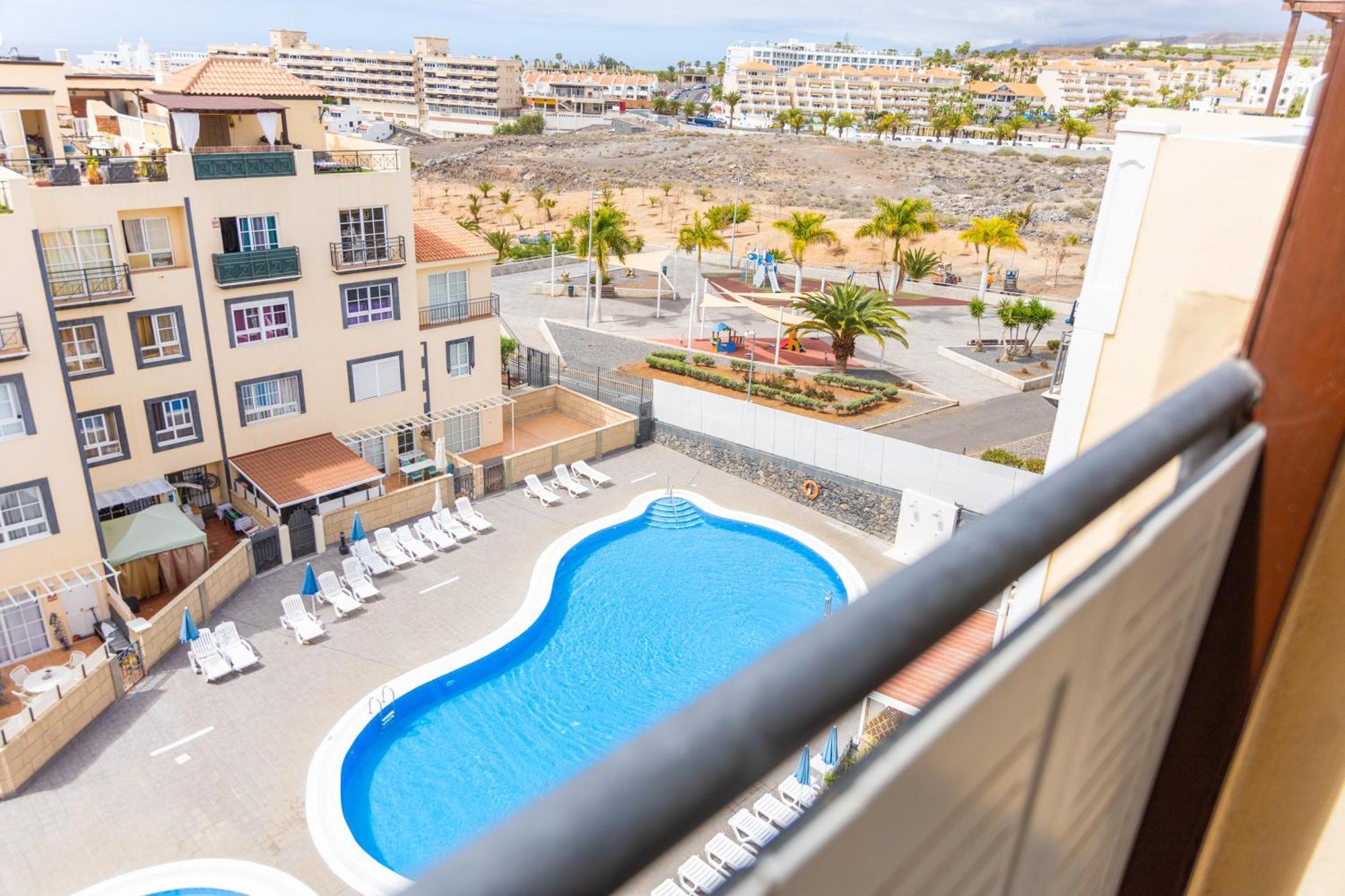 Ocean View 2 Bedroom Roofterrace Apartment In Costa Adeje Callao Salvaje Bagian luar foto