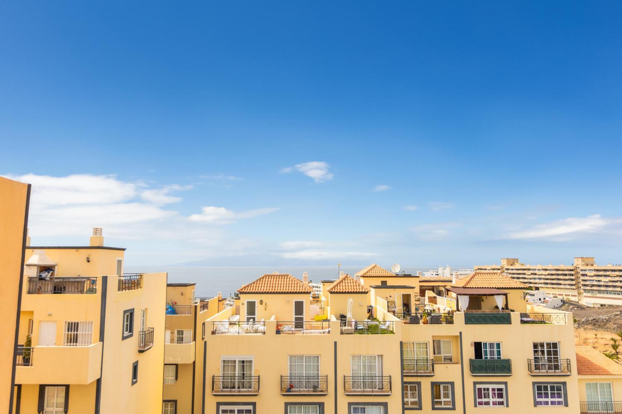 Ocean View 2 Bedroom Roofterrace Apartment In Costa Adeje Callao Salvaje Bagian luar foto