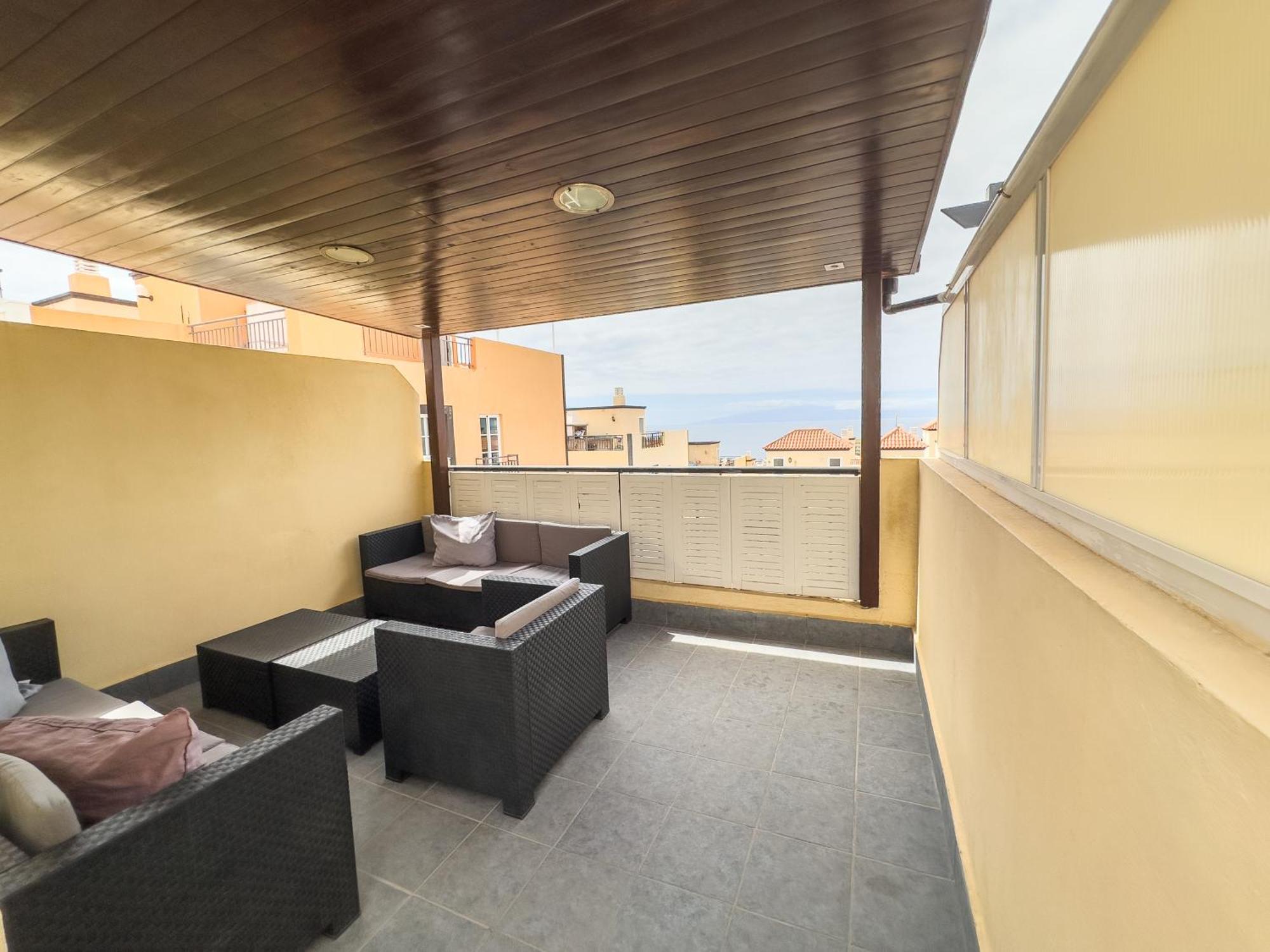 Ocean View 2 Bedroom Roofterrace Apartment In Costa Adeje Callao Salvaje Bagian luar foto