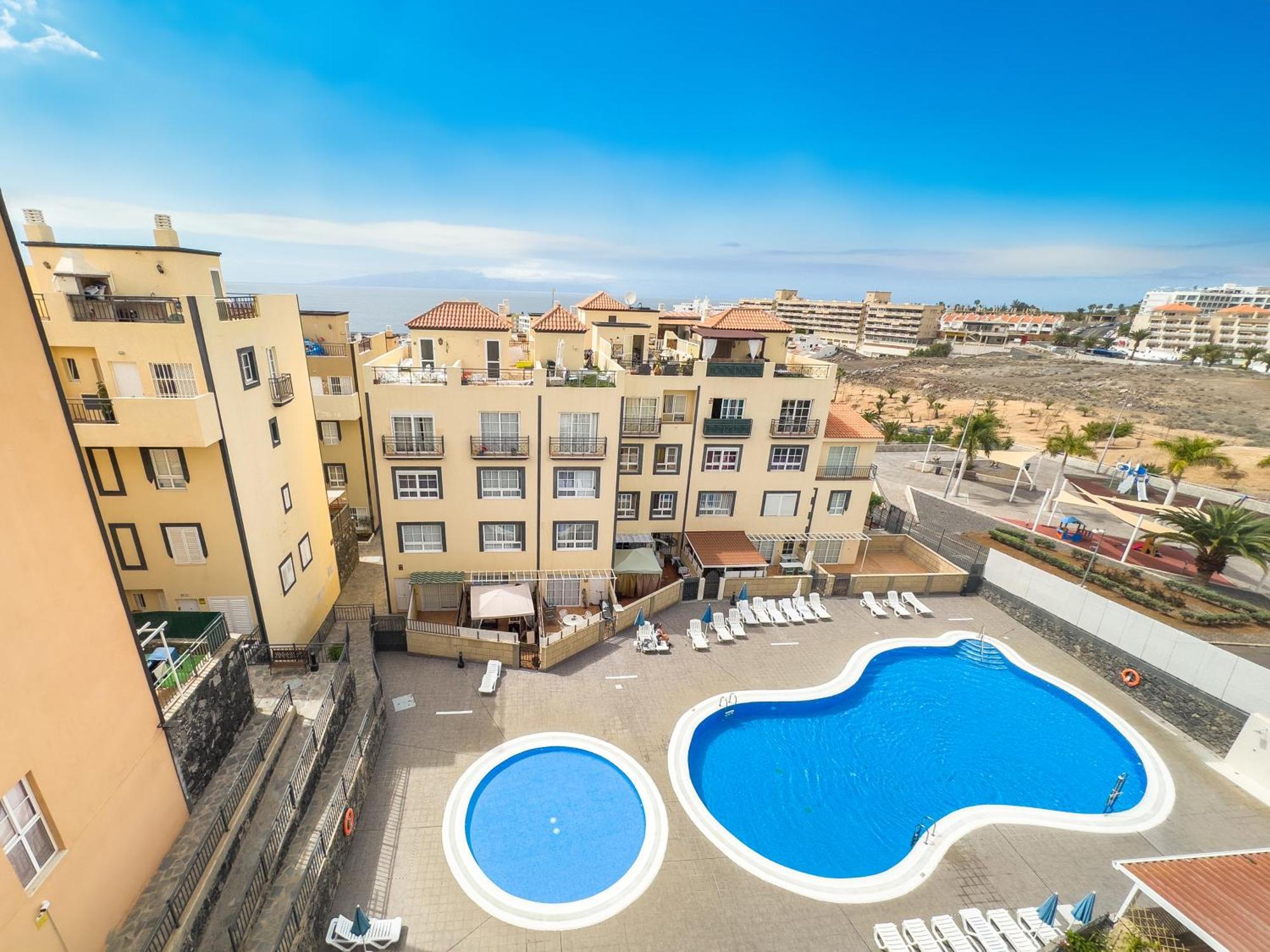 Ocean View 2 Bedroom Roofterrace Apartment In Costa Adeje Callao Salvaje Bagian luar foto